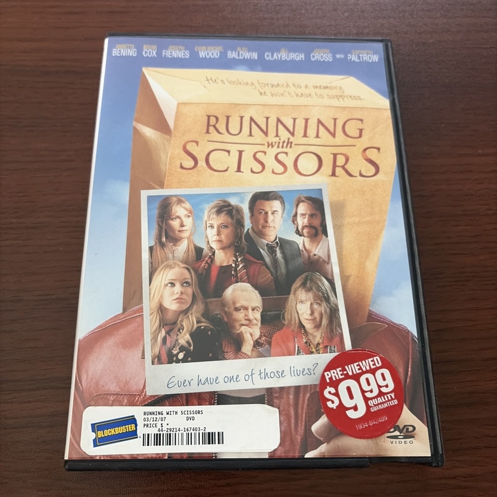 Running with Scissors DVD 2007 Widescreen